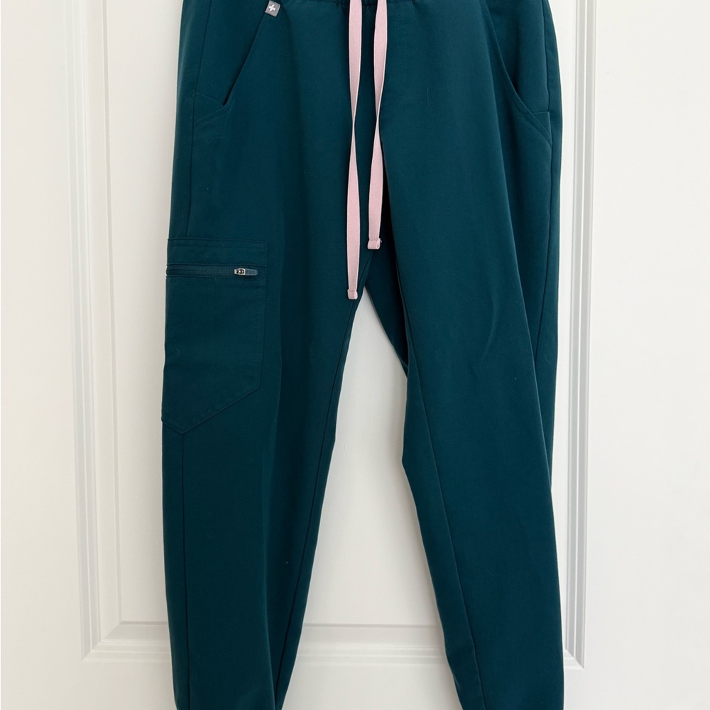 FIGS Zamora Joggers-Caribbean Blue XSP